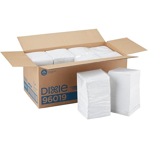 White 1-Ply Beverage Bar Napkin