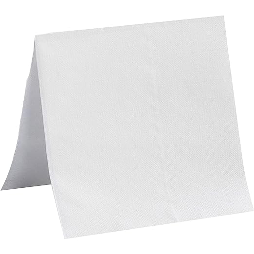 White 1-Ply Beverage Bar Napkin